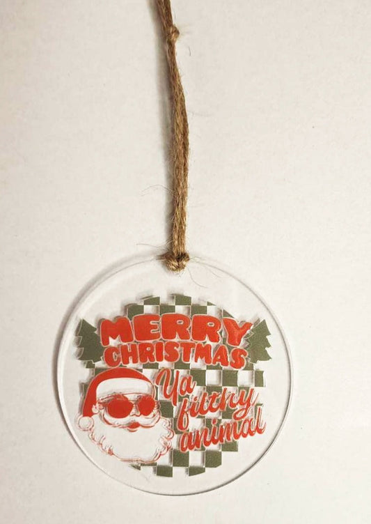 Merry Christmas Ornament