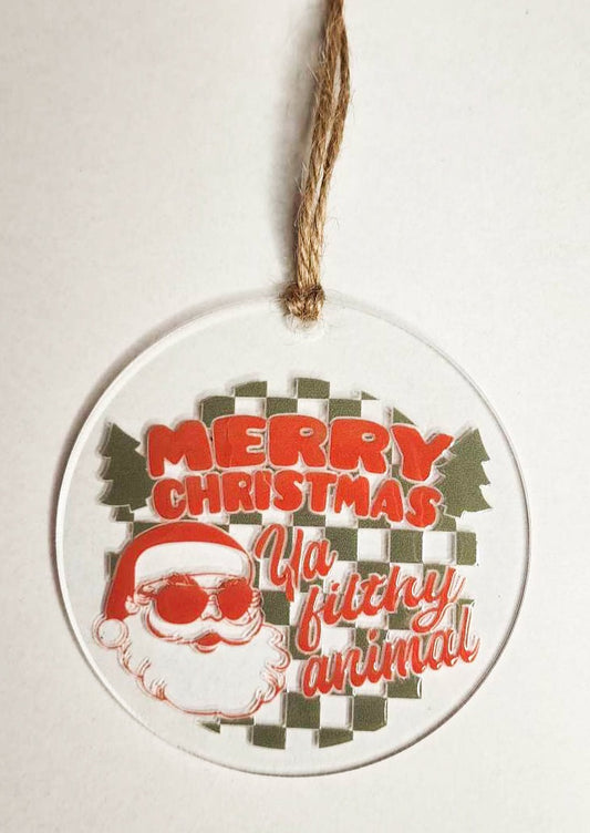 Merry Christmas Ornament *ON SALE*
