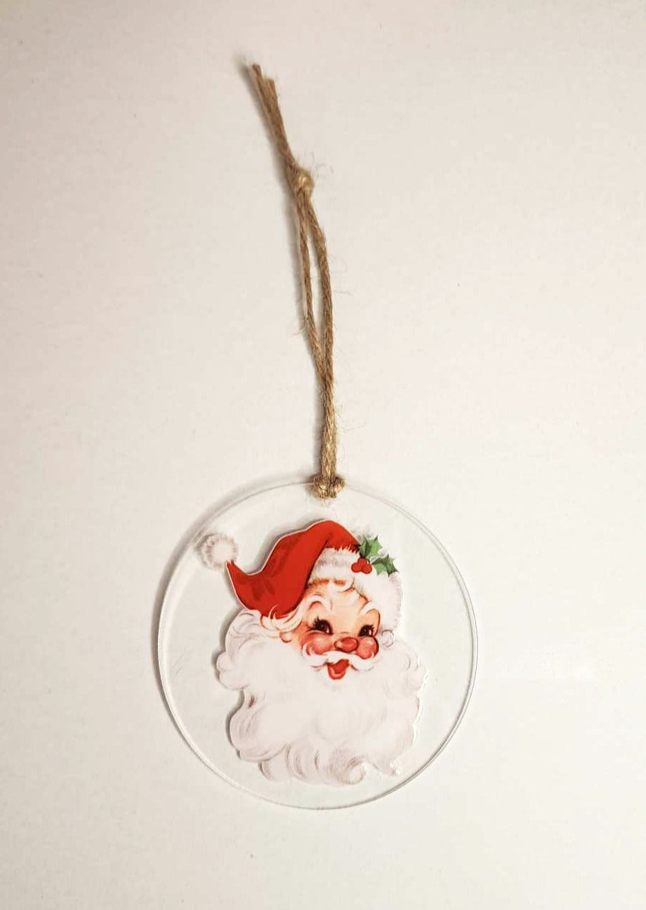 Classic Santa Ornament