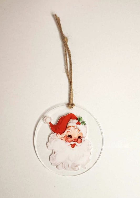 Classic Santa Ornament